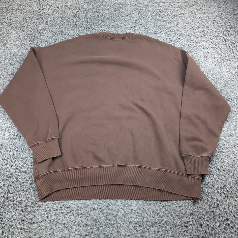 Suéter Alaska Adulto 2XL XXL Marrón Bordado Destino Sudadera Tour Foto 4 de 4