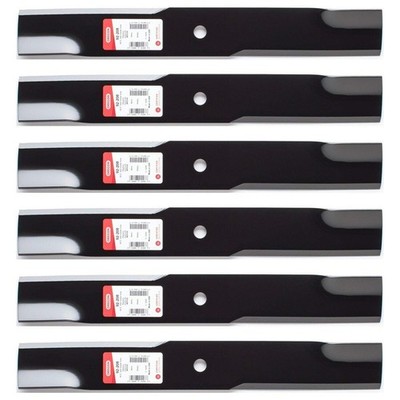 6 Pack Replacement Mower Blades for Hustler 54'' 797696, 601124, 92-208