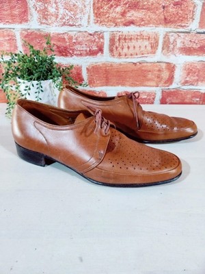 Herren Crockett & Jones Spectator hellbraun formelle Schuhe UK 9,5 B