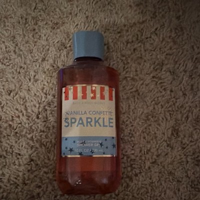 Bath & Body Works Vanilla Confetti Sparkle Shower Gel 10 fl oz Aloe Vit E