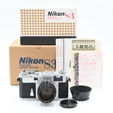Nikon S3 YEAR 2000 LIMITED EDITION + NIKKOR-S 50mm F/1.4 Film Camera [Top Mint]
