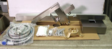 Wowkk Freestanding Tub Filler Waterfall Bathtub Faucet B-Nickle W/ handshower