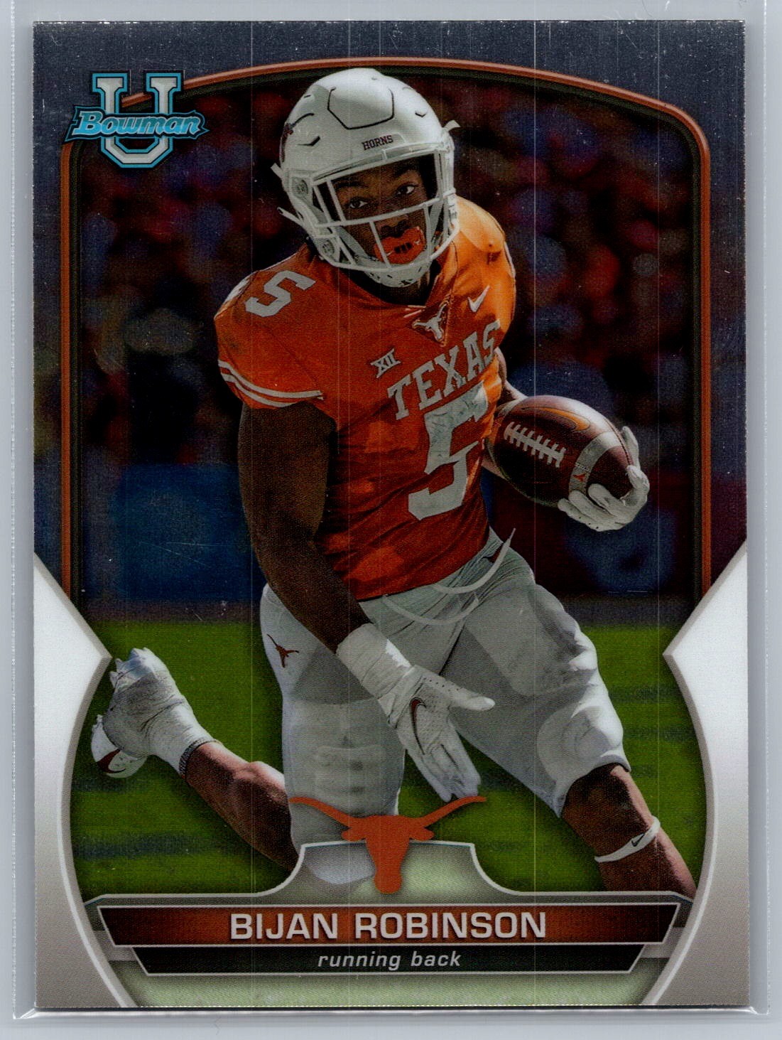 2022 Bowman University Chrome #70 Bijan Robinson