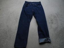 Vintage Levis 501 Jeans Mens 28x28 Raw Redline Selvedge Denim Button Fly 70s 80s
