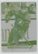 2019-20 Upper Deck UD Canvas Printing Plate Yellow 1/1 Kale Clague #C270 1h6a