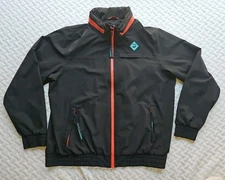 Outdoor Afro x REI Shell Jacket Mens Large Black Hooded DWR Windproof Rain City