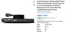Valiant Power PDU-IEC Series 1U Rackmount PDU 12x IEC C13/C14 220V 50A