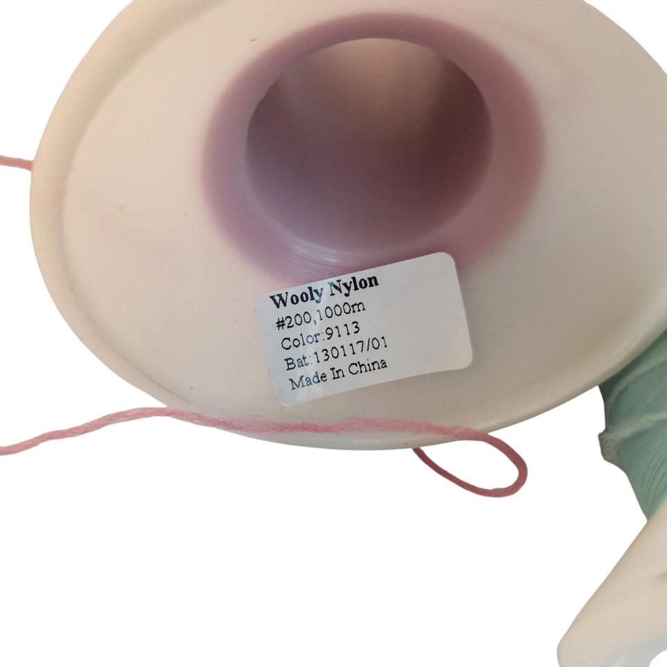 Woolly Nylon Sewing Thread Spools Mixed 100% Nylon Assorted Colors - Image 4 of 4