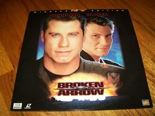 BROKEN ARROW Laserdisc LD WIDESCREEN FORMAT EXCELLENT CONDITION GREAT FILM 