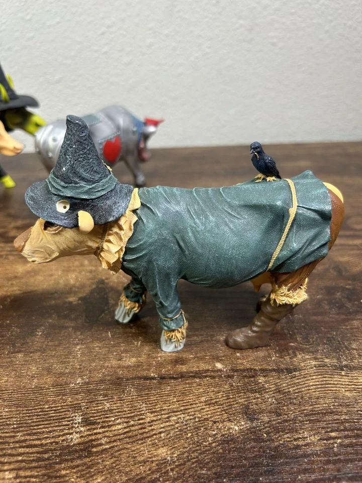 Cow Parade, Wizard Of Oz, (5), Dorothy, Lion, Scarecrow, Tin Man, Witch - READ - Image 2 of 4