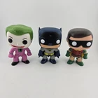 Funko POP DC Batman Robin The Joker Lot of 3