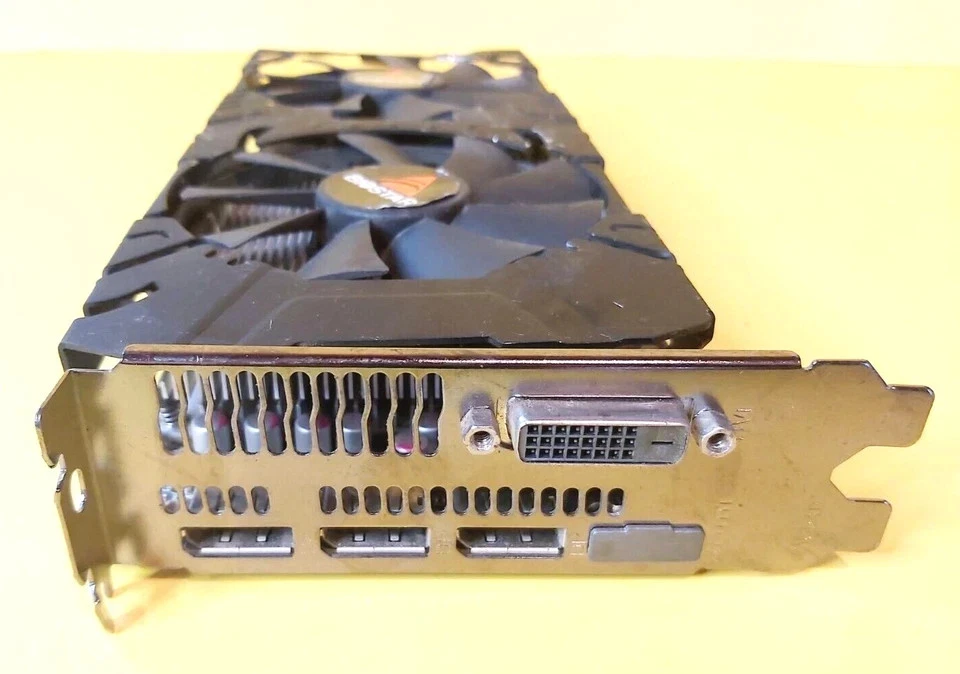 BIOSTAR AMD RADEON RX580 4GB 256BIT DDR5 PCI 3.0 HDMI DVI HDR GRAPHICS CARD 🔥 - Image 4 of 4