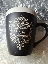Dayspring BLACK & white Disney Mr. Cup Mug  Valentines Day Wedding Gift