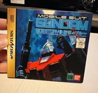 Mobile Suit Gundam: Side Story I for Sega Saturn CIB Japan Import GREAT COND.