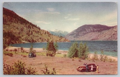 Postcard LAKE CHELAN, on Highway 97 Washington Cascade Mountains