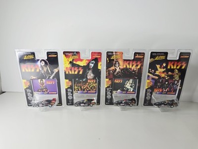 Johnny Lightning - Kiss - Ace #15 Paul #24 Peter #12 Gene #25 - 1:64 Diecast 