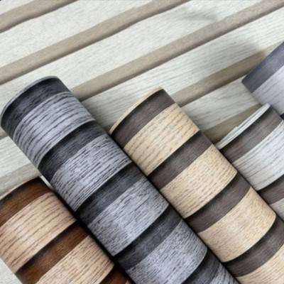 Innovative Wall Renovation with Removable Wood Slat Wallpaper at 40cm Width
