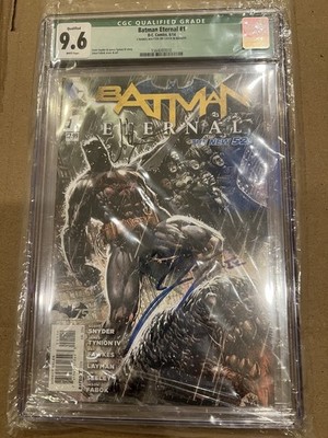 Batman Eternal #1 CGC 9.6 SIGNED (read Description)