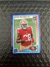 2025 Panini Donruss Optic - Rated Rookie Mykel Williams #210 Purple Shock Prizm