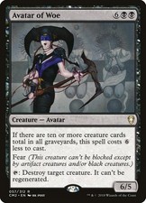 MTG - Avatar of Woe - Commander Anthology 2018 - X1 - (NM) -