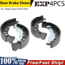 4cs Rear Drum Brake Shoes For Nissan Sentra 2013 2014 2015 2016 2017 2018 2019