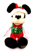 Disney Store Mickey Mouse Christmas Plush Toy Exclusive 2019 Limited