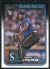 2024 Topps #36 Prelander Berroa Seattle Mariners 35867