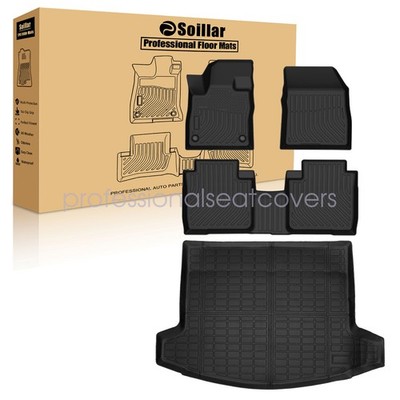 For 2024 2025 Lincoln Nautilus 3D TPE Floor Mats/Trunk Cargo Liner Waterproof