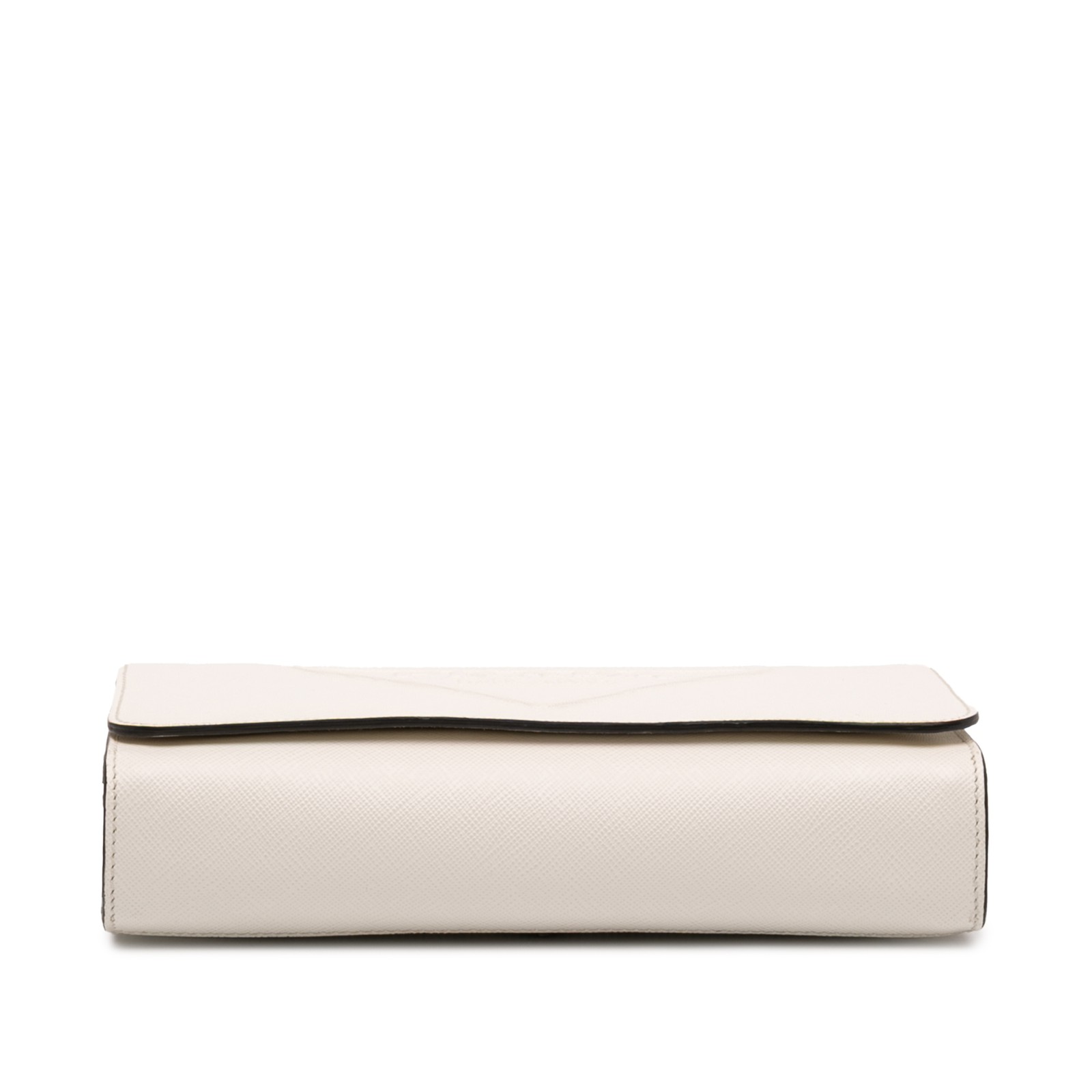 Authenticated Prada Saffiano Triangle Embossed Lo… - image 3