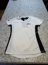 Harley Davidson Shirt Womens Large White Performance Active Skull Florida