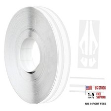 Trinkrittey Car Pinstriping Tape Auto Car Pinstripe Tape PVC Car Decal White