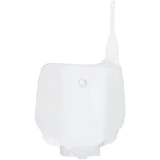 UFO Number Plate Front White KA03712047 for Kawasaki KX85/KX80