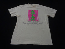 Vintage Santa Barbara International Film Festival Shirt Mens Medium 1986 Art