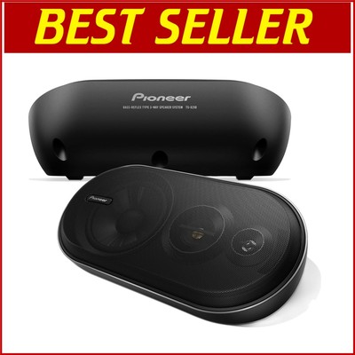 Versatile 4  3-Way Speakers with Integrated Crossover - Easy Installation