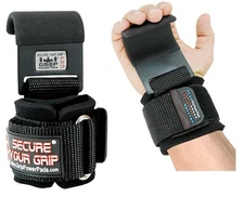 Weight Lifting Hooks Heavy Duty PRO Lifting Wrist Straps Deadlift Straps Power