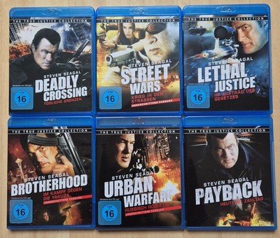 The True Justice Collection 6x Bluray - Steven Seagal
