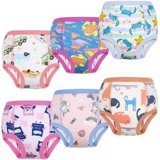 MooMoo Baby Potty Training Pants 6 Packs Absorbent Training Underwear for Boy...
