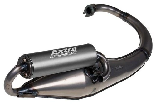 Giannelli Extra V2 Exhaust Mbk Booster Special Spirit 1995-1999 Silver