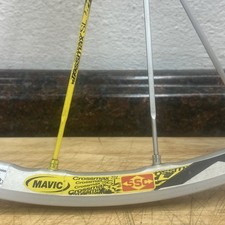 Vintage Mavic Crossmax Sl Ssc 26 Ust Tubeless Front Wheel Silver Disc Brake Vintage Mavic Crossmax Sl Ssc 26 Ust Tubeless Front Wheel Silver Disc Brake