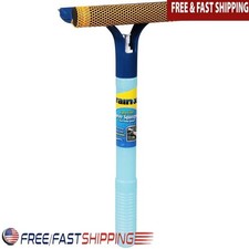 Liquid Filled Spray Squeegee Glass Window Cleaning Refillable Pump Action Tool