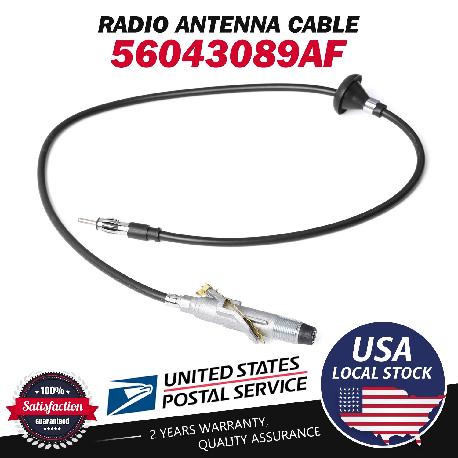 Radio Antenna Body Genuine Quality Direct Replace for Dodge Ram 1500 2500 3500