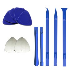 10pcs Plastic Spudgers  2 Metal Triangular Pry Bar Set for iPad, Laptop, iPh...