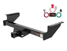 Curt Class 3 Trailer Hitch 2in Receiver And Wiring Harness Kit 13184-55367