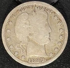 1899 P Philadelphia Mint Barber Quarter
