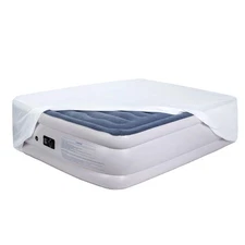 Fitted Sheet for Air Mattress Inflate Without Disassembly Convenient & Firm D...
