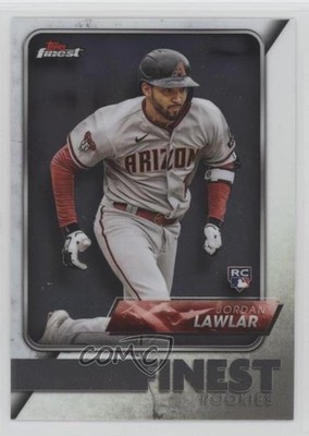 2024 Topps Finest Rookies Design Variation Jordan Lawlar #FRD-15 1e8u