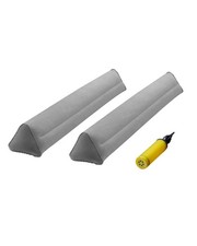 Bed Bumper for Toddlers 47.4-inch Inflatable Bed Guard Rail Hand Pump Non-