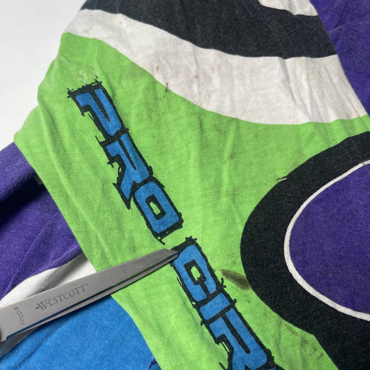  PRO FIT JERSY　xs Vtg 1990s AXO SPORT SPLITFIRE KAWASAKI PRO CIRCUIT MEN'S 2XL