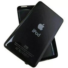 Black Metal Back Housing Cover Case for iPod Classic/Video 5/6/7th Thin/Thick