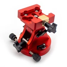 Equatorial Mount Base with Latitude Adjustment-High Load Capacity Dovetail Slot